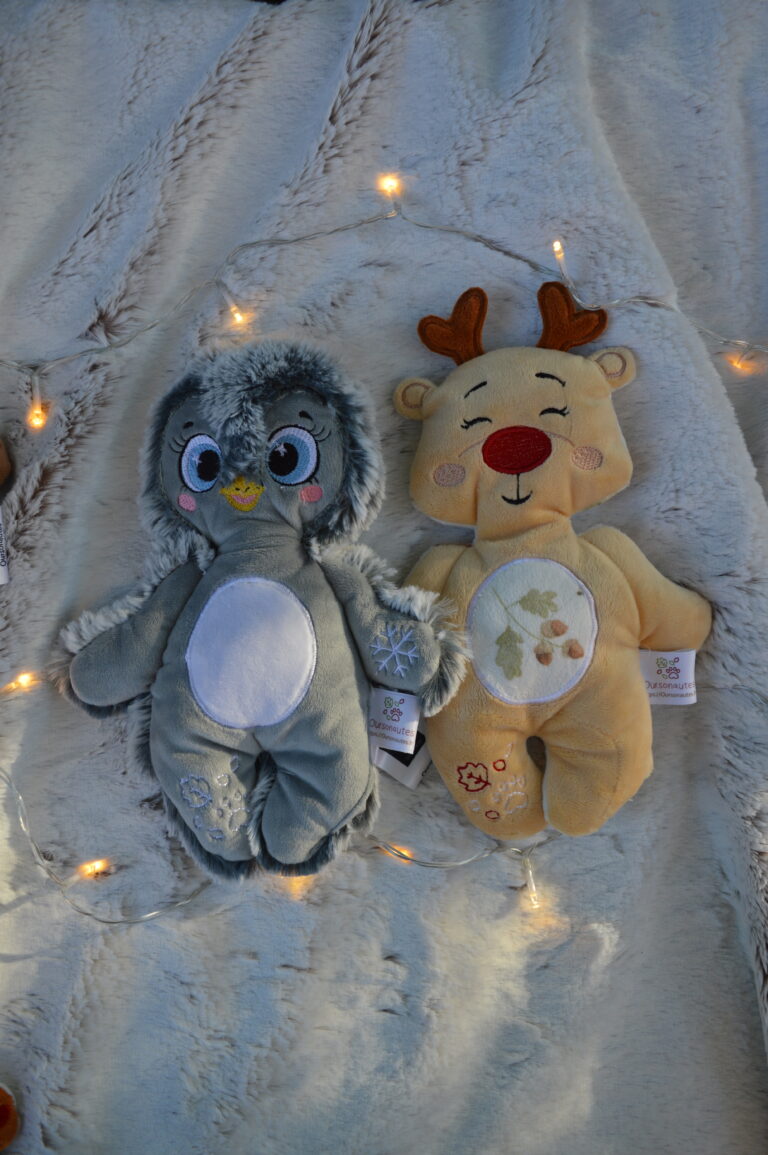 Doudou Pingouin Martin de chez oursonautes