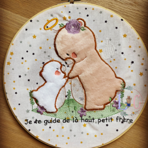 Tambour modèle *je te guide*
