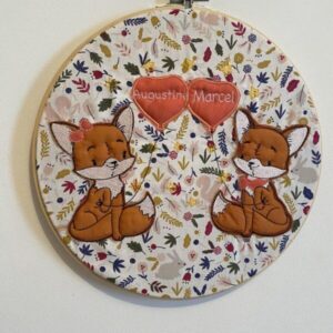 Tambour renard Jumeaux