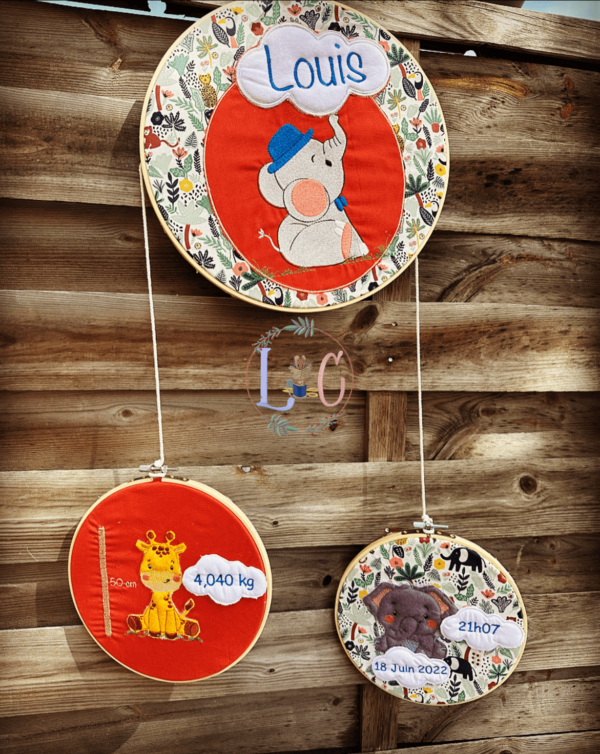 Triptyque Louis l'éléphant – Image 2