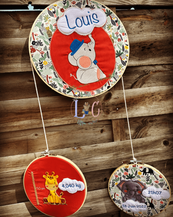 Triptyque Louis l'éléphant – Image 3